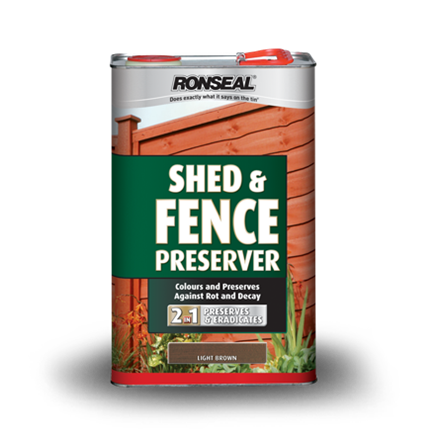 Shed Fence Preserver Ronseal