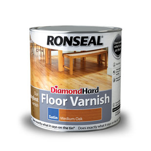 1. Ronseal Diamond Hard Floor Varnish – Best Overall Varnish for Wooden Floors