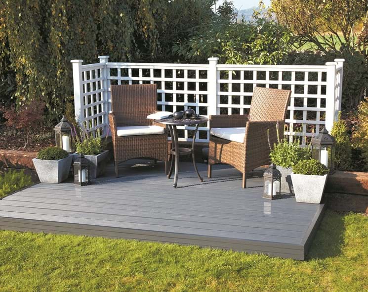 How To Lay Decking On Soil Or Grass, How To Install Wood Deck Tiles On Grass