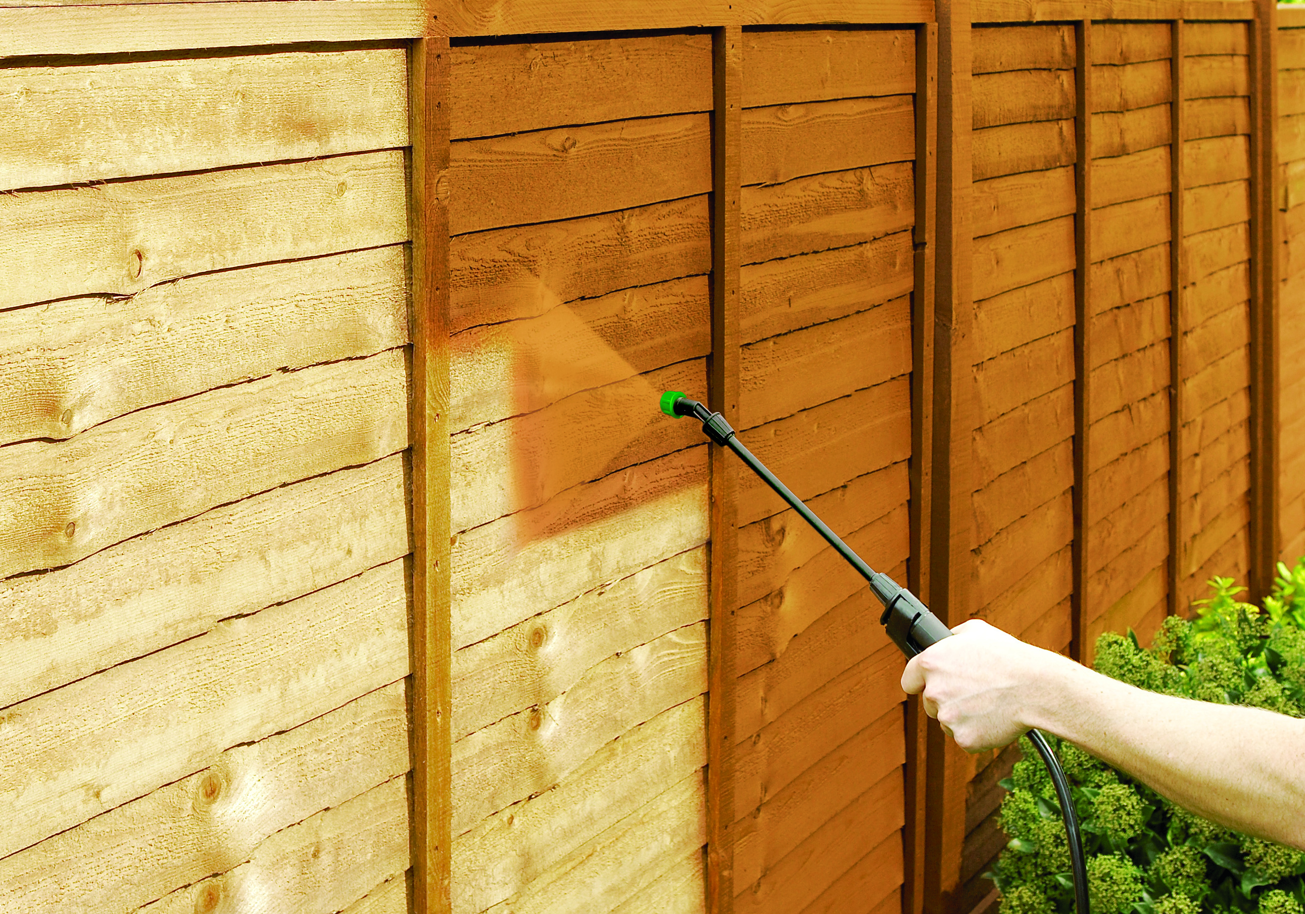 PRESSURE SPRAYER GARDEN TIMBER FENCE SHED WOOD PAINT 5L SPRAYABLE TIMBERCARE 